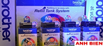 Brother ra mắt dòng máy in tích hợp sẵn bộ dẫn mực liên tục