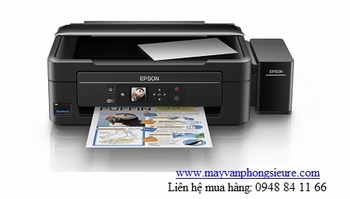 Máy in phun màu đa chức năng Epson L485 - Bộ tiếp mực chính hãng